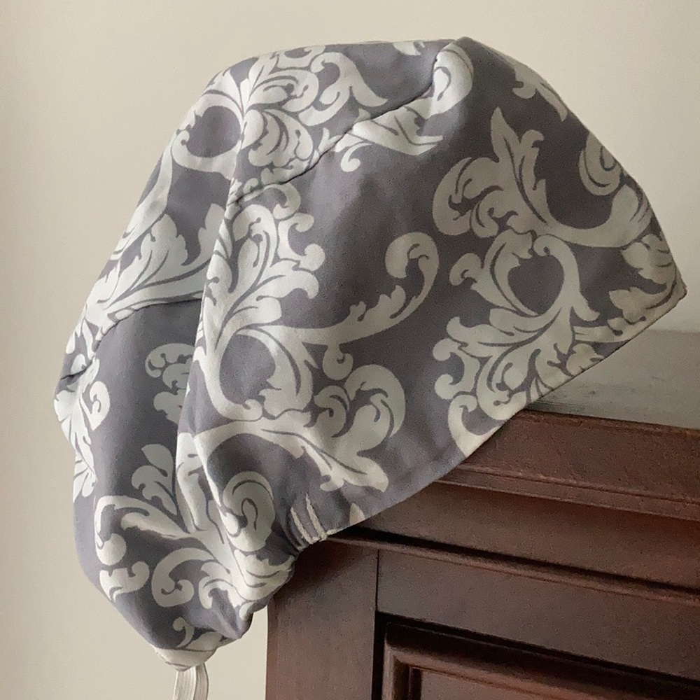 Satin lined scrub cap